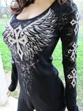 Fashion Casual Milk Silk Pullover Slim Fit T-shirt
