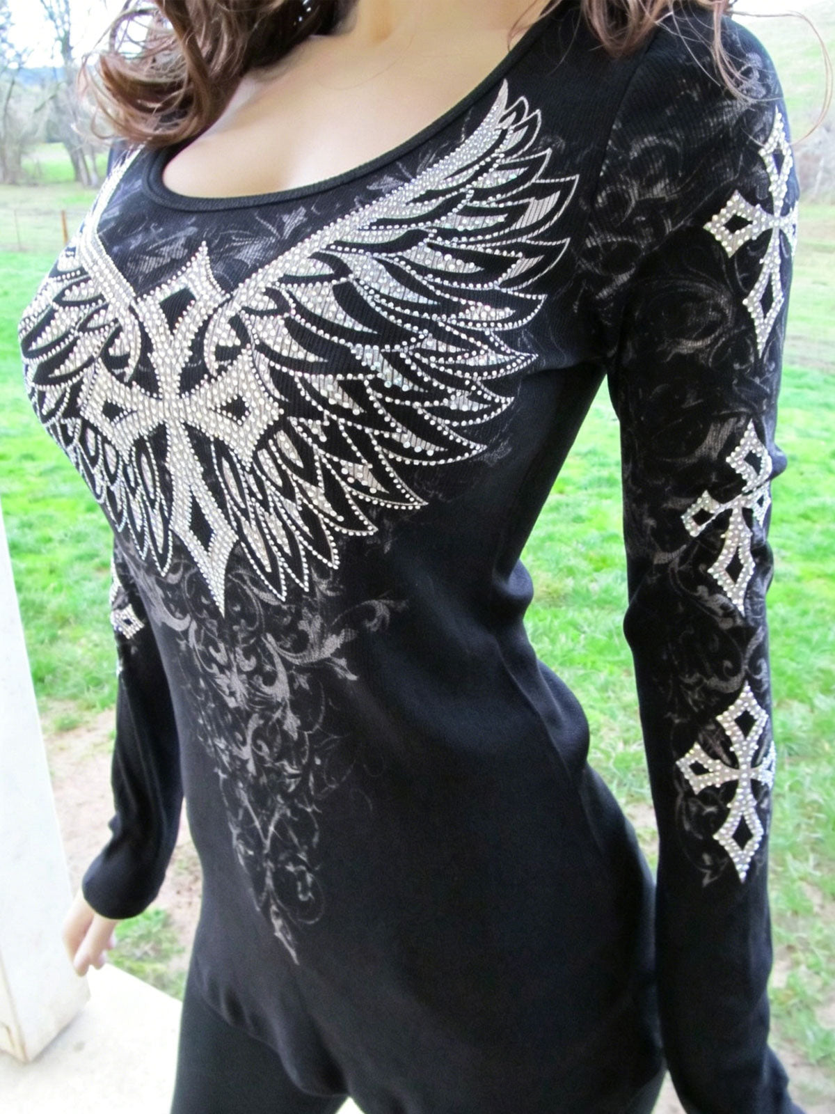 Fashion Casual Milk Silk Pullover Slim Fit T-shirt