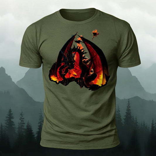 Sublimation Stormfire Dragon Comfort T-Shirt