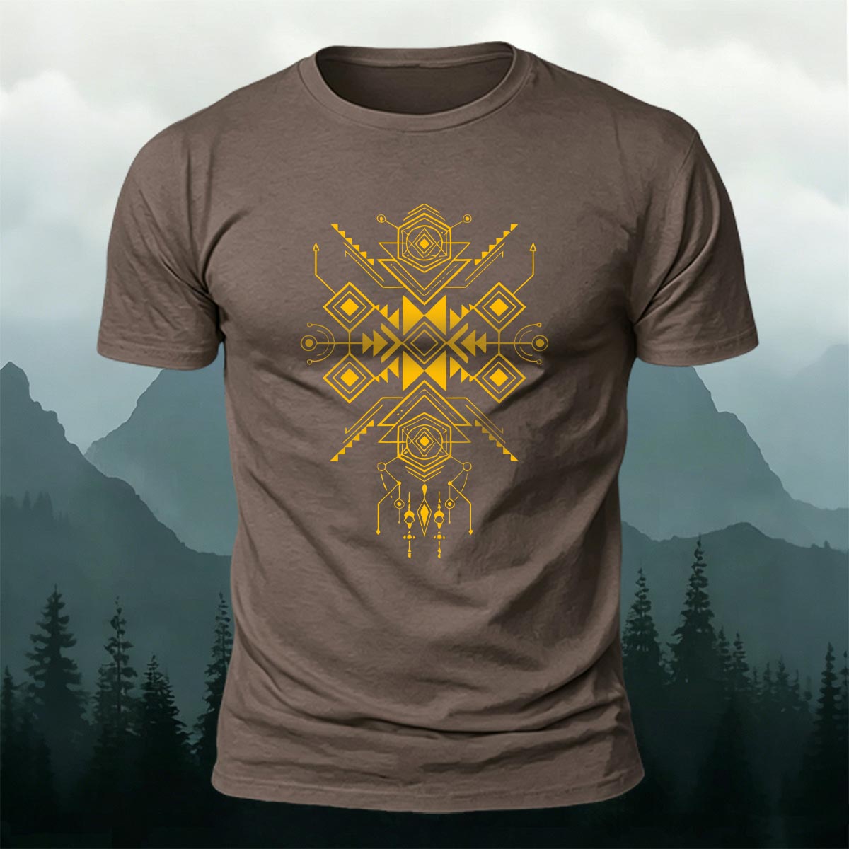 Artistic Graphic Minimalist Premium Cotton T-shirt