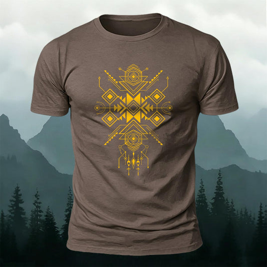 Artistic Graphic Minimalist Premium Cotton T-shirt